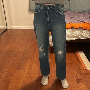 90s style jeans